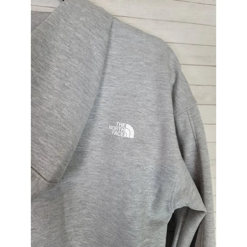 The North Face Tech Full Zip Hoodie in TNF GRAY, sz Small